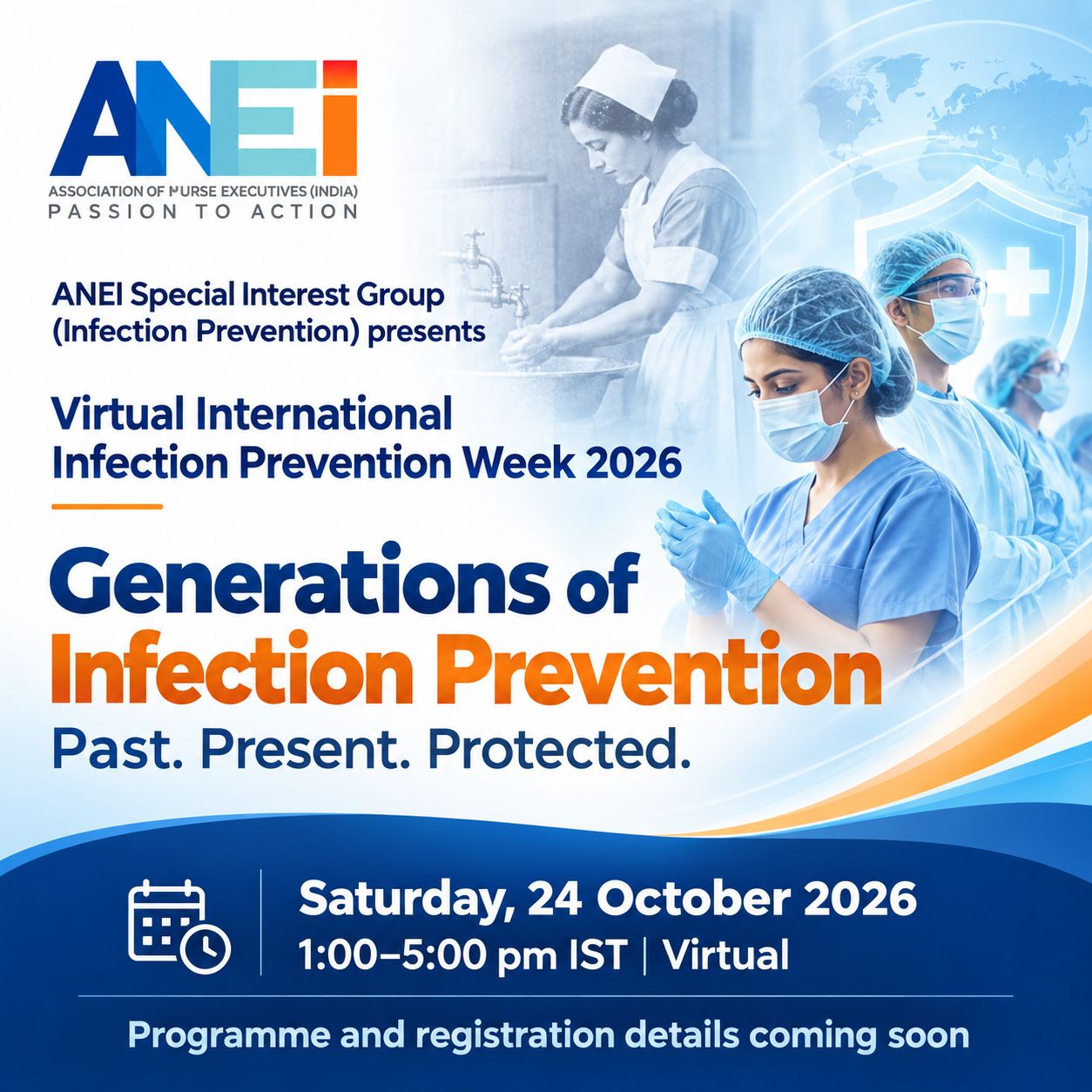 Virtual International Infection Prevention Week 2026 - Generations of Infection Prevention